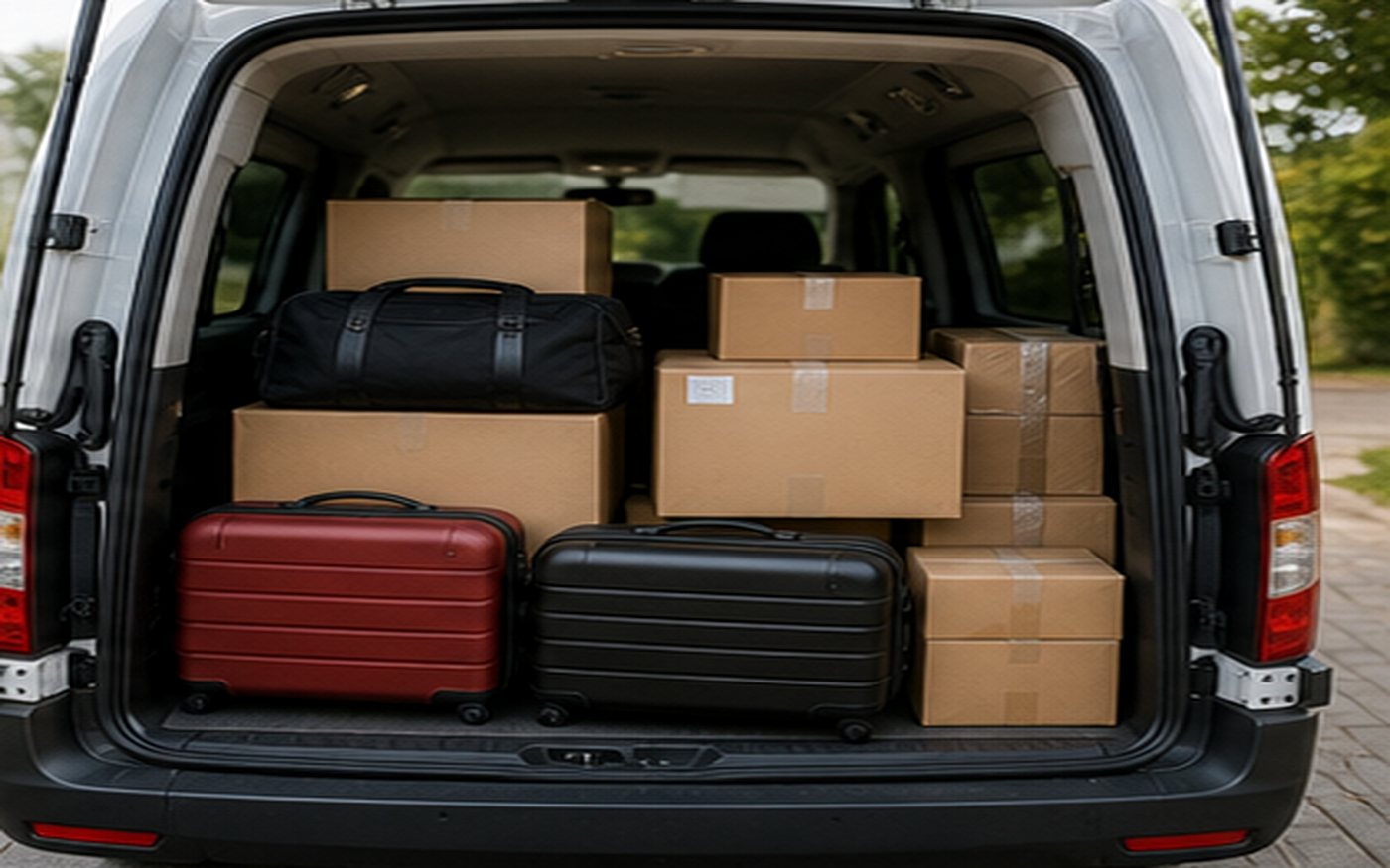 Paczki i bagaże w busie Transport Buspol